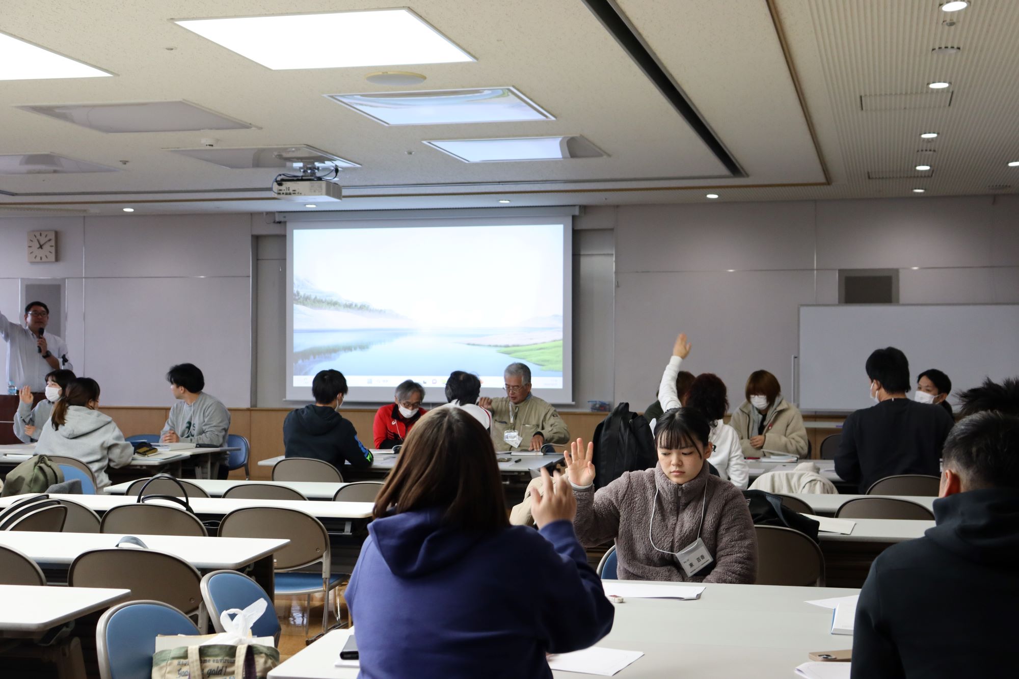 講習会（座学）の様子