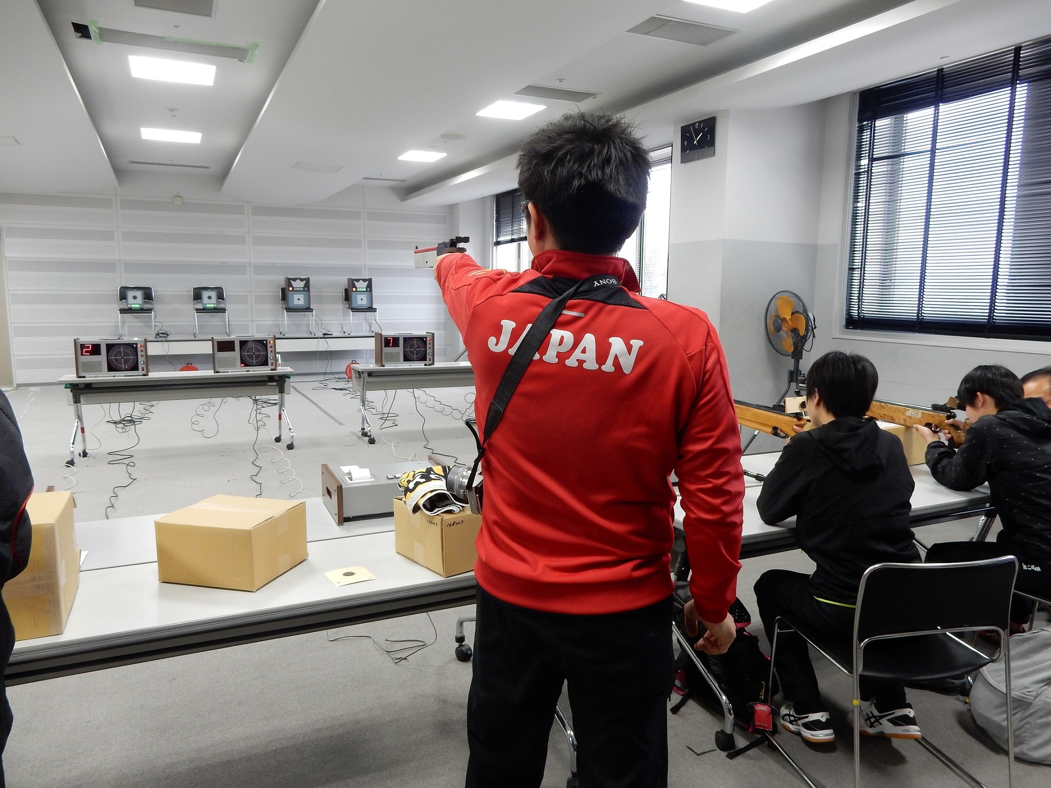 写真:射撃（ピストル）
