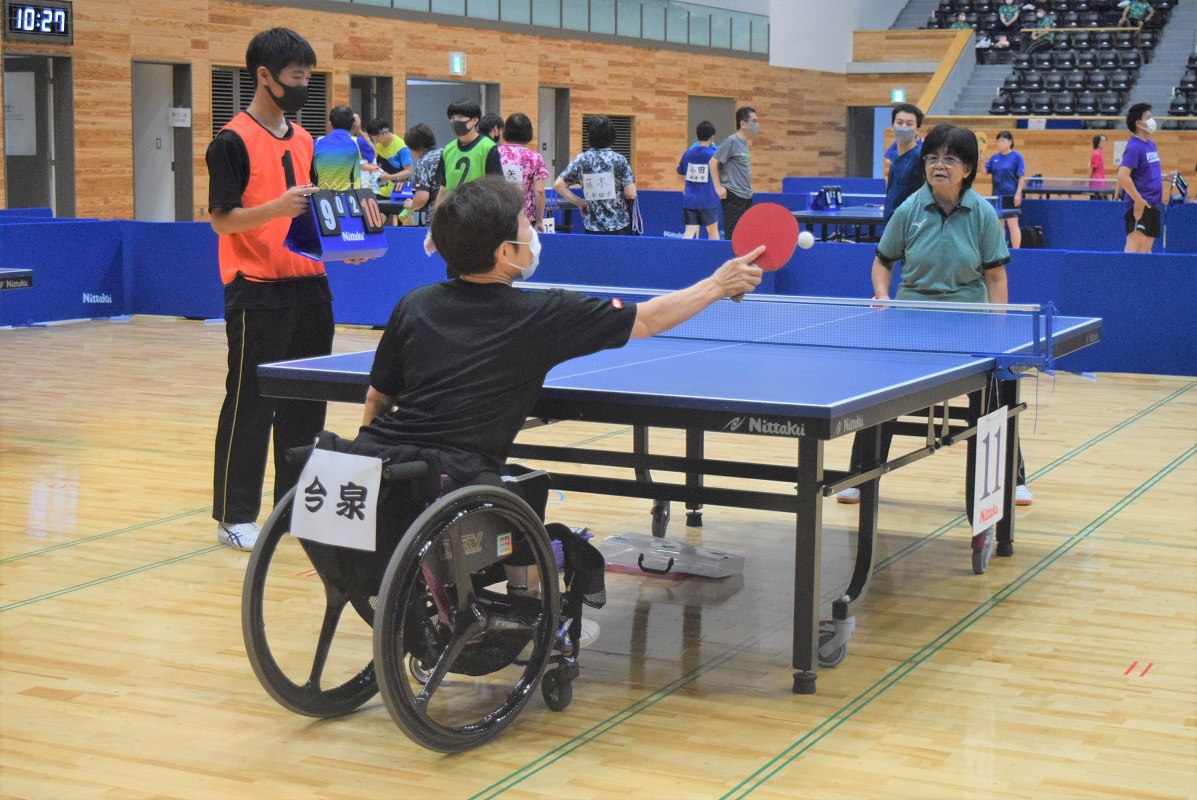 写真:女子の部の様子