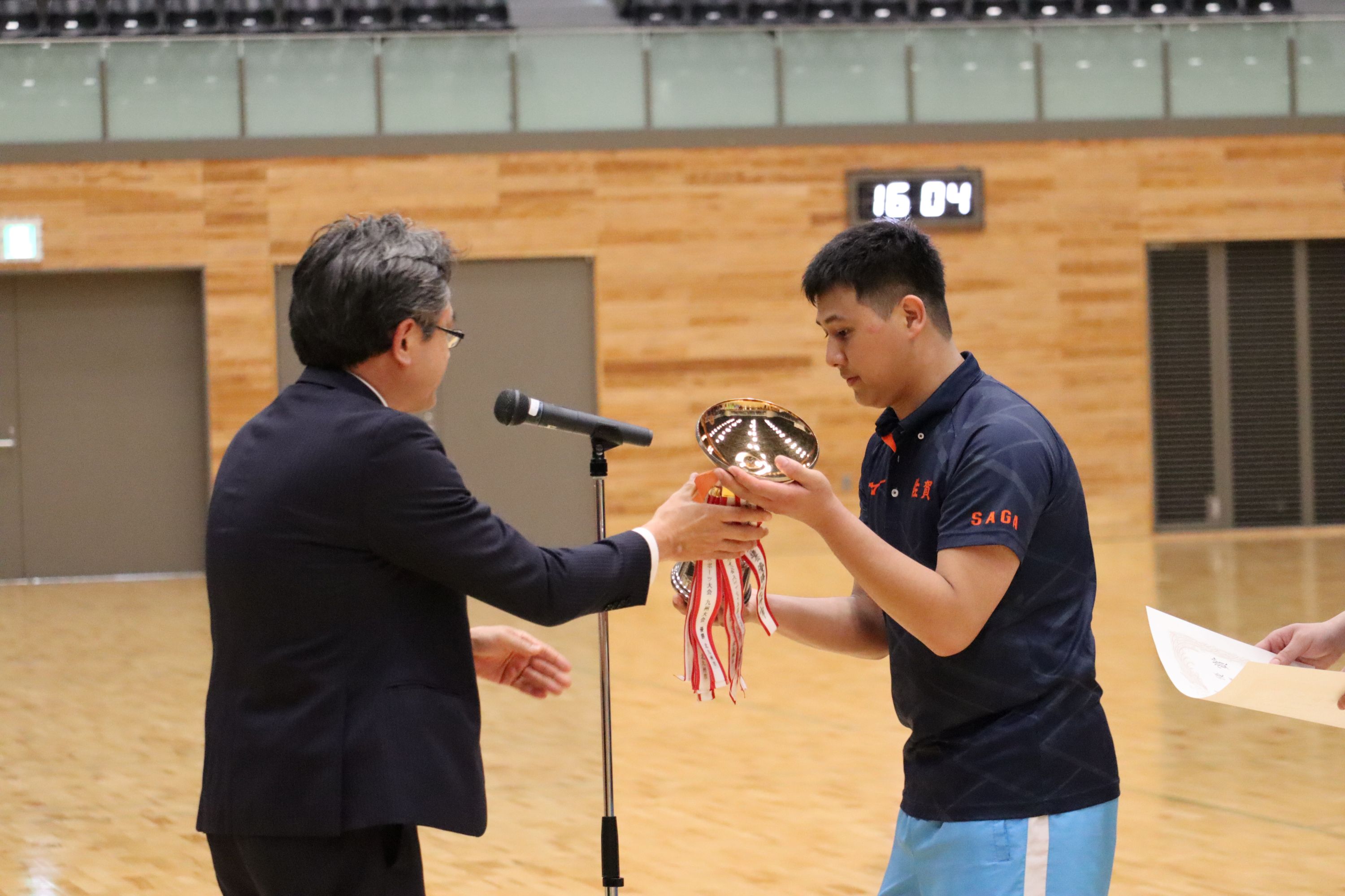 写真:閉会式の様子