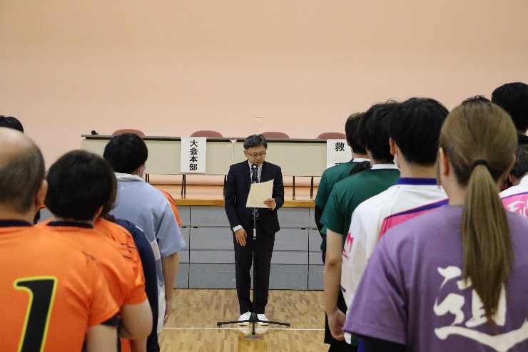 写真:開会式の様子